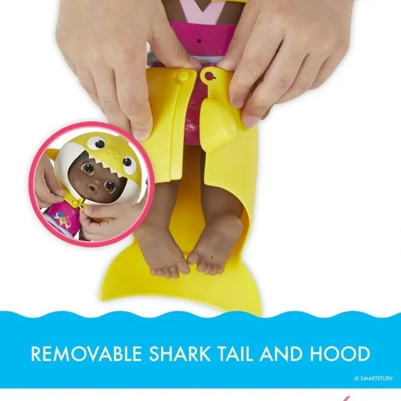 Baby Alive Yellow Baby Shark Doll New in Box